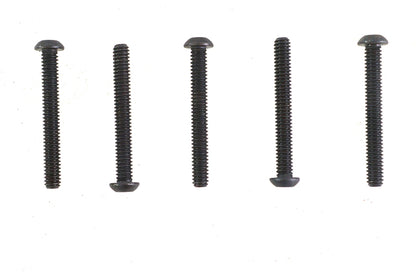 Allen Button Head Screws Black 1/4-20 X 2",Y