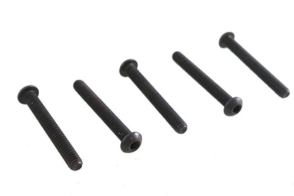 Allen Button Head Screws Black 1/4-20 X 2",Y