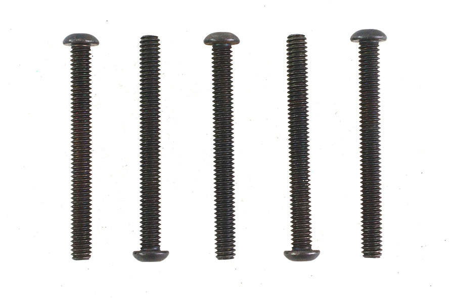 Allen Button Head Screws Black 1/4-20 X 2-1/2",Y