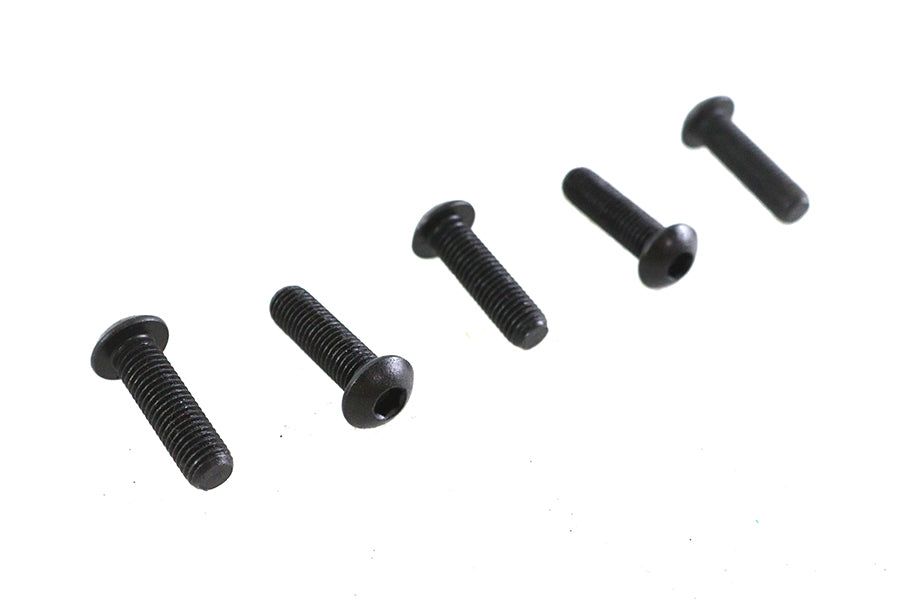 Allen Button Head Screws Black 1/4-28 X 7/8",Y