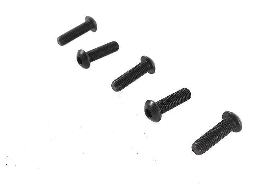 Allen Button Head Screws Black 1/4-28 X 7/8",Y