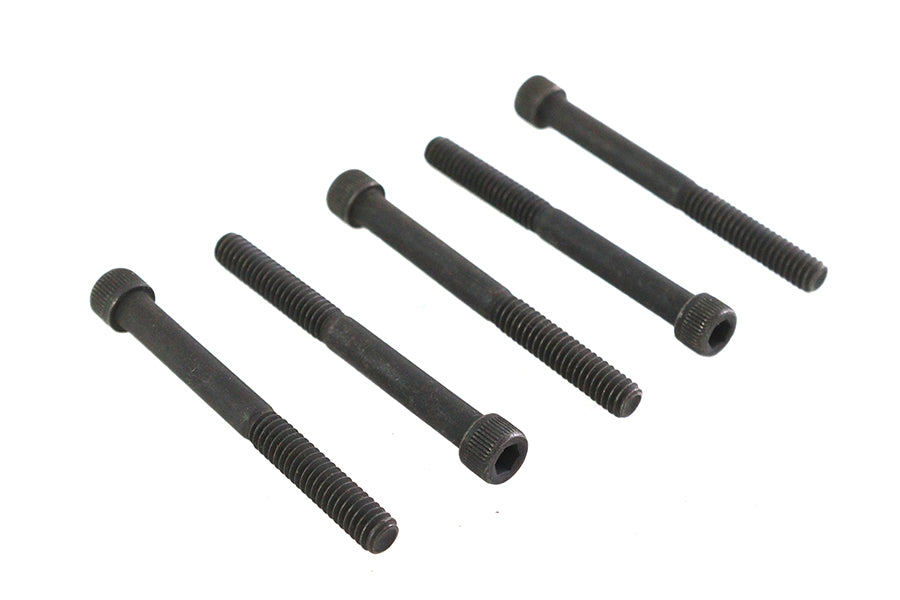 1/4-20 x 2-1/2" Allen Socket Cap Screw Black