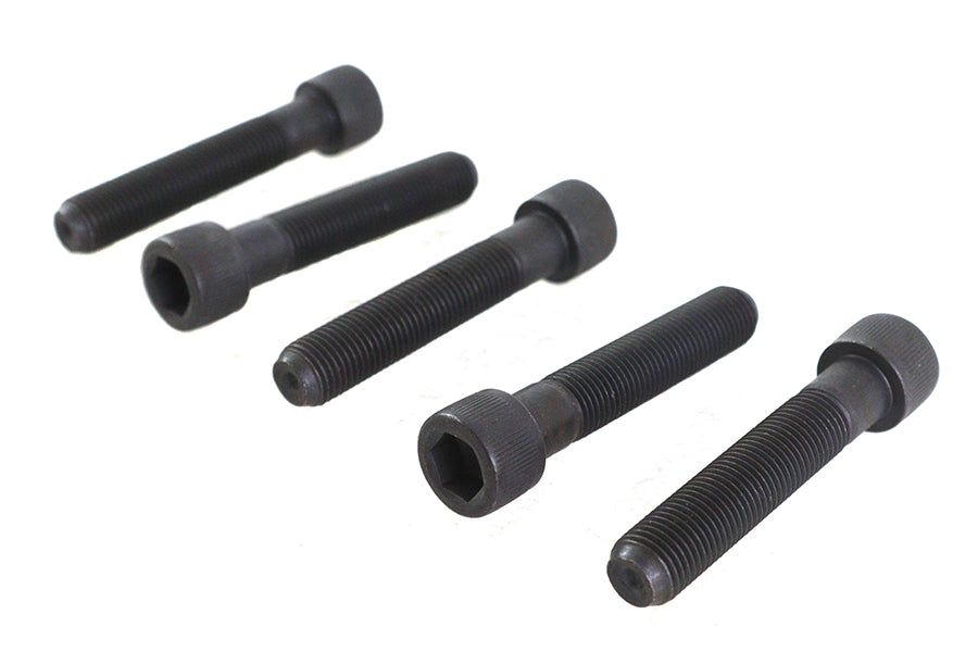 3/8-24 x 2" Allen Socket Cap Screw Black