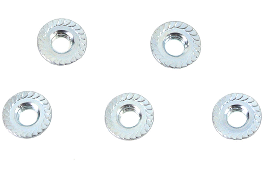 Serrated Hex Flange Nuts 5/16-18 Zinc