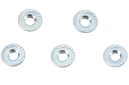 Serrated Hex Flange Nuts 5/16-18 Zinc