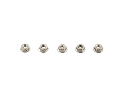 Serrated Hex Flange Nuts 5/16-18 Stainless Steel