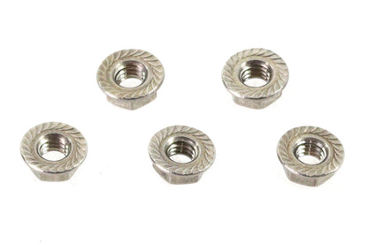 Serrated Hex Flange Nuts 5/16-18 Stainless Steel