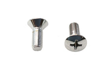 Teardrop Phillips Head Chrome Screw Set