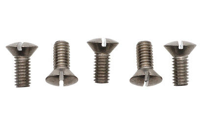 Oval Slotted Screw 5/16-18 x 3/4" Stainless Steel