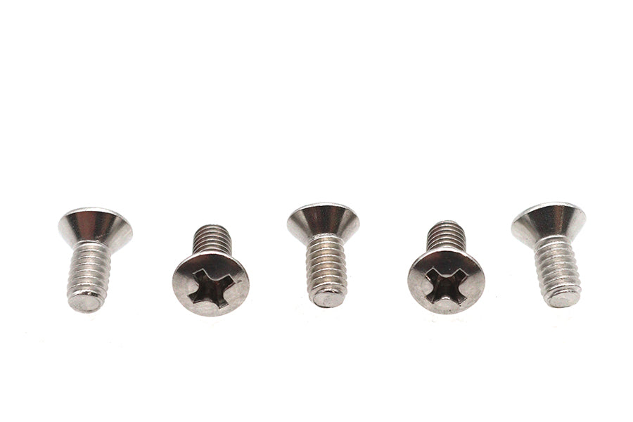 8-32 x 3/8 Oval Phillips Head Screw Stainless Steel