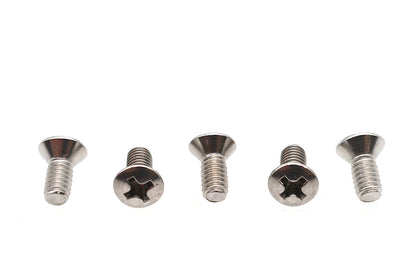 8-32 x 3/8 Oval Phillips Head Screw Stainless Steel