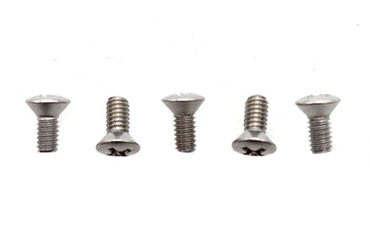 8-32 x 3/8 Oval Phillips Head Screw Stainless Steel