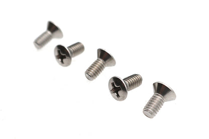 8-32 x 3/8 Oval Phillips Head Screw Stainless Steel
