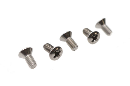 8-32 x 3/8 Oval Phillips Head Screw Stainless Steel
