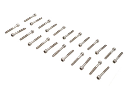 Stainless Steel Finned Cover Screw Set 24 Piece