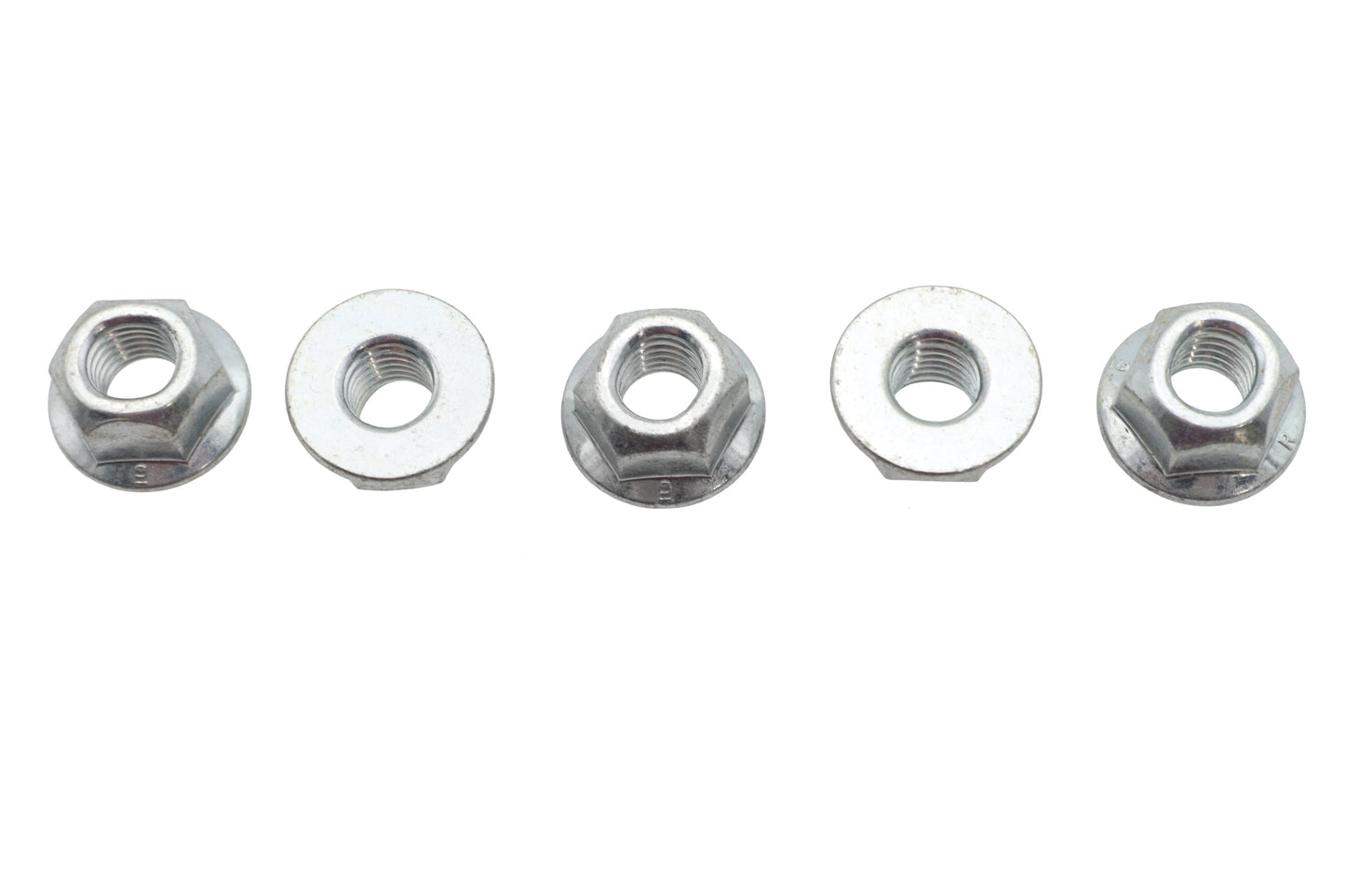 M8 x 1.25 Flange Nut Zinc