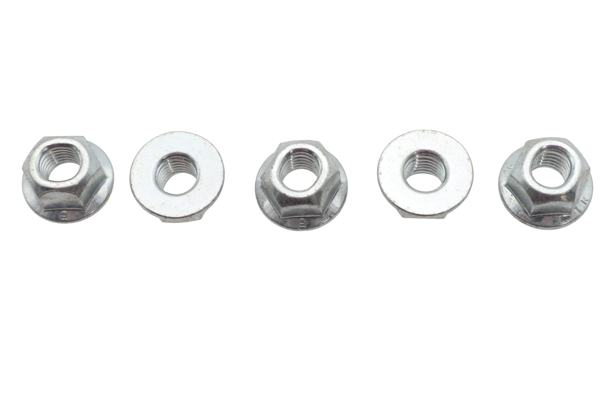 M8 x 1.25 Flange Nut Zinc