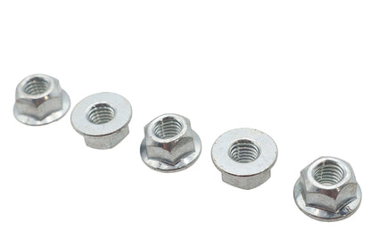 M8 x 1.25 Flange Nut Zinc