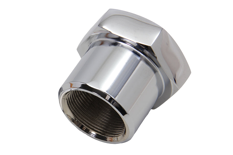 Chrome Domed Triple Tree Fork Stem Nut