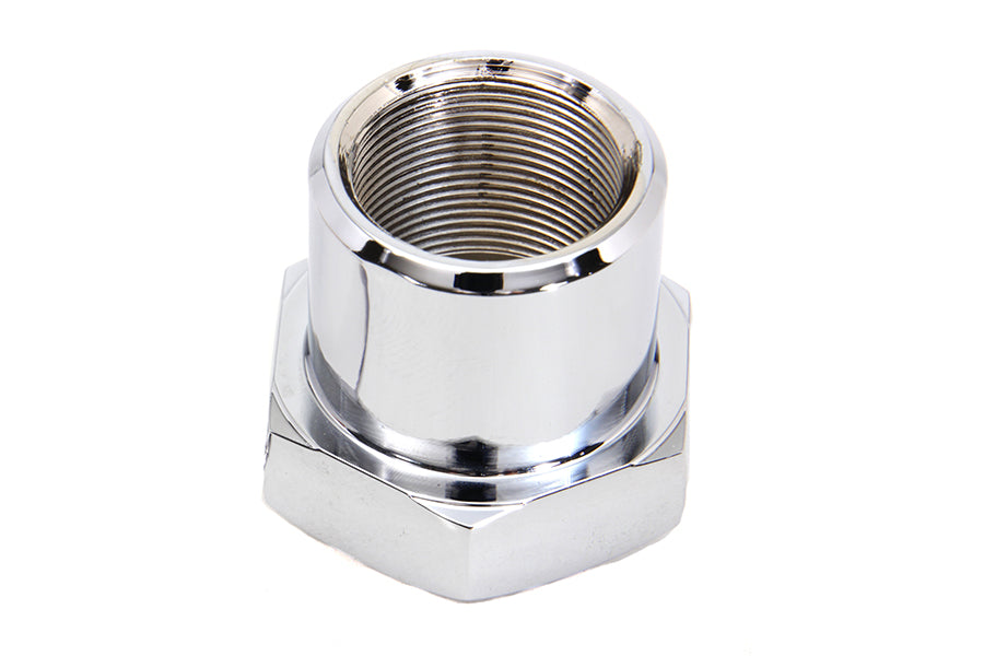 Chrome Domed Triple Tree Fork Stem Nut