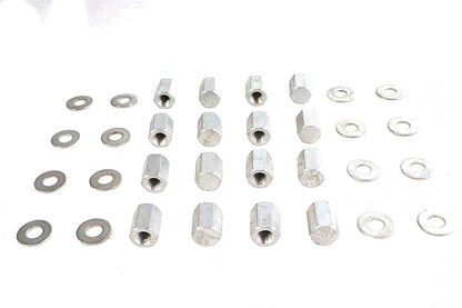 Cadmium Head Nut Set
