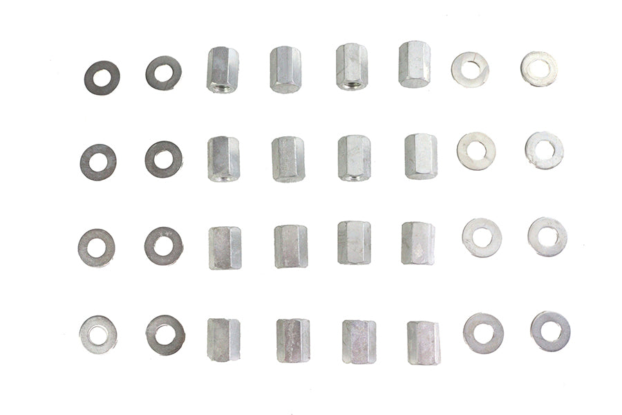 Cadmium Head Nut Set