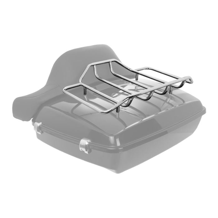 chrome luggage rack for harley tour packs