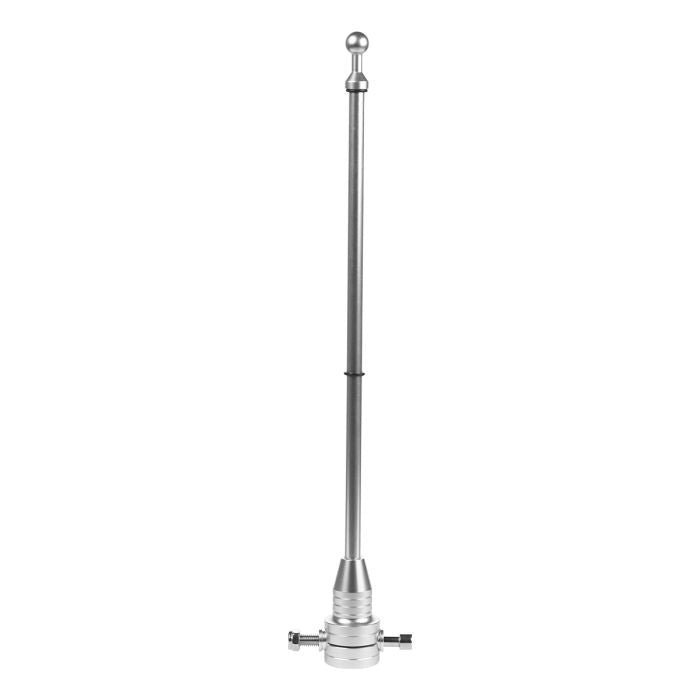 Chrome USA Flag / Pole with Luggage Rack Mount for Harley-Davidson® from HOGWORKZ pole