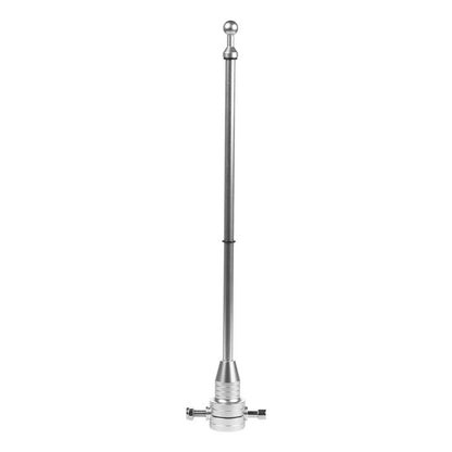 Chrome USA Flag / Pole with Luggage Rack Mount for Harley-Davidson® from HOGWORKZ pole