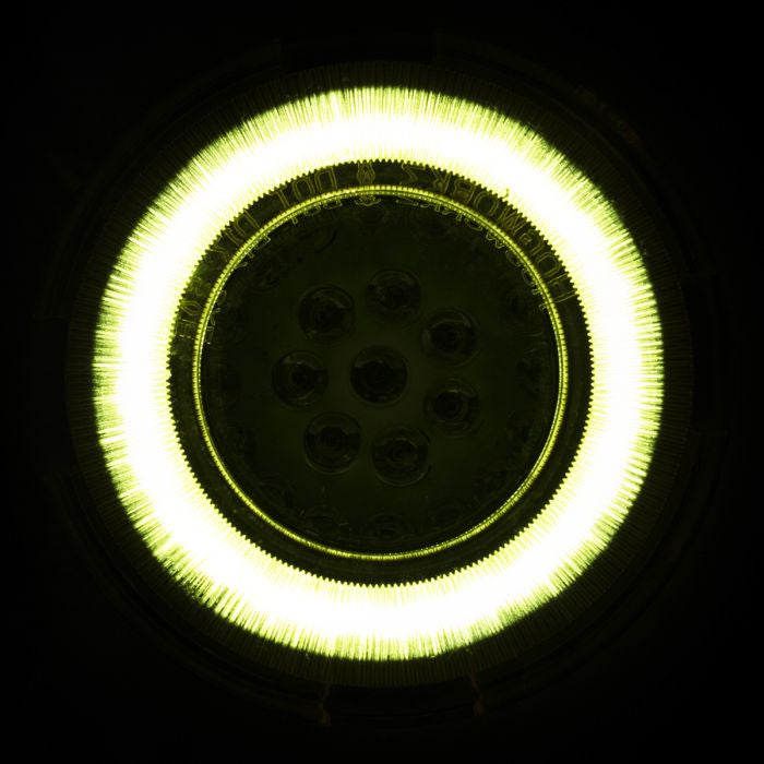 HOGWORKZ® Goldtooth™ LED Front Turn Signals for Harley-Davidson 1157 Base with Bullet Lens beam