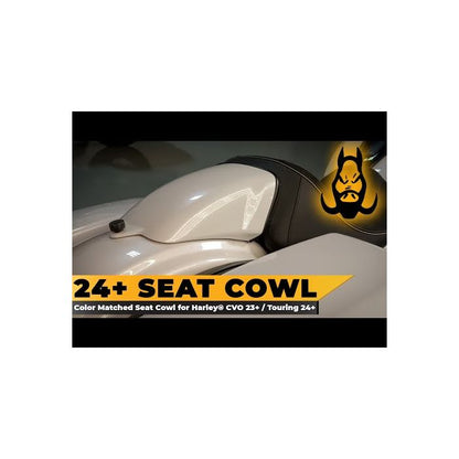 Color Matched Seat Cowl for Harley® Touring '23.5-'25