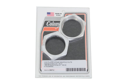 Cadmium Manifold Nuts
