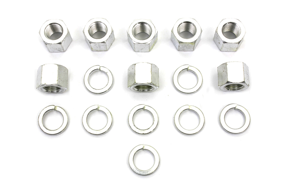 Zinc Plated Cylinder Base Nuts and Washers
