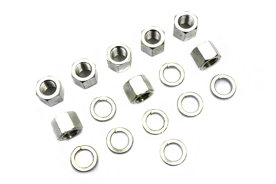Cadmium Cylinder Base Nuts and Washers