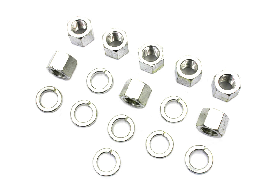 Cadmium Cylinder Base Nuts and Washers