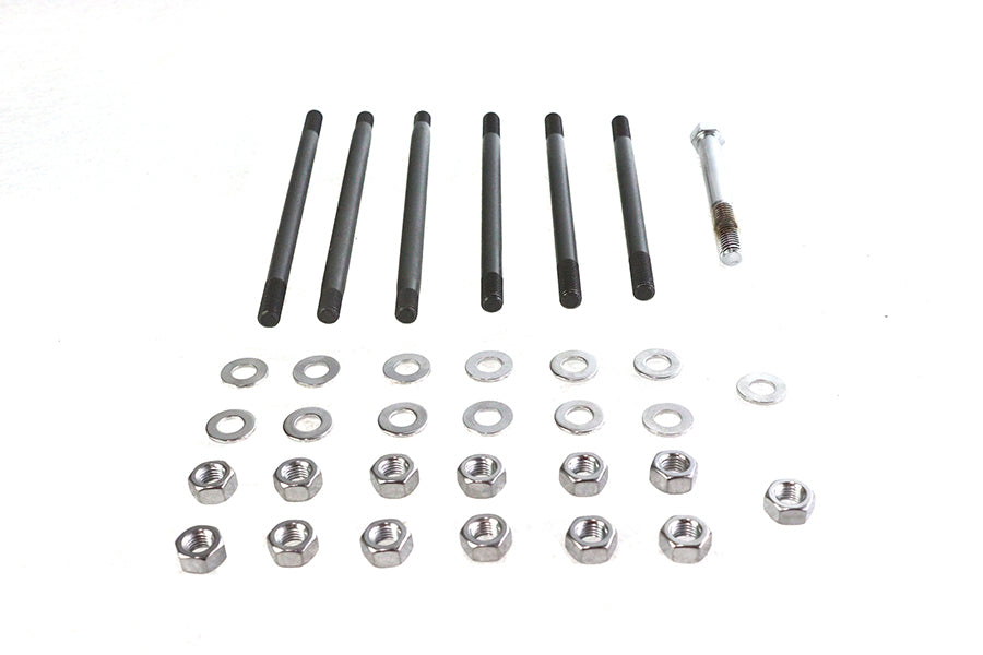 Chrome Stock Engine Case Bolt Kit