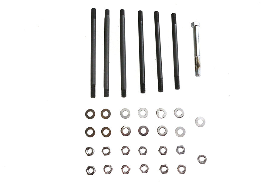 Chrome Stock Engine Case Bolt Kit