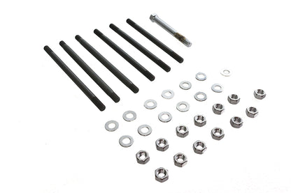 Chrome Stock Engine Case Bolt Kit