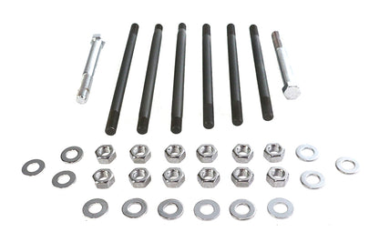 Chrome Stock Engine Case Bolt Kit