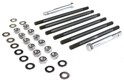 Chrome Stock Engine Case Bolt Kit