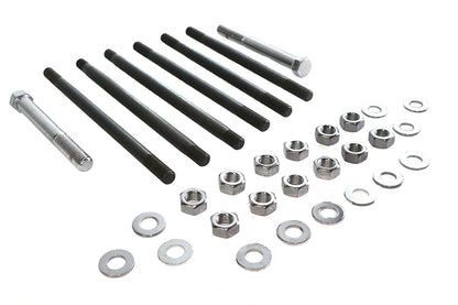 Chrome Stock Engine Case Bolt Kit