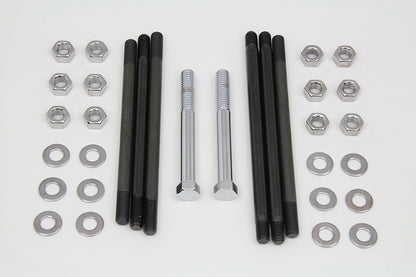 Chrome Stock Engine Case Bolt Kit