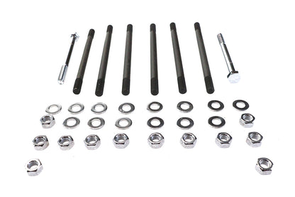 Chrome Stock Engine Case Bolt Kit