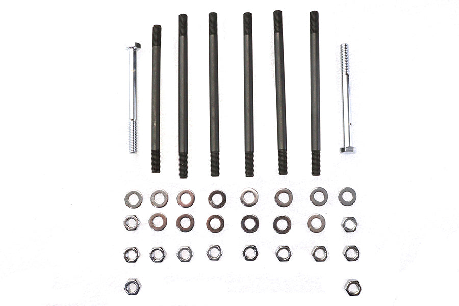 Chrome Stock Engine Case Bolt Kit