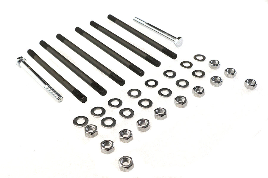 Chrome Stock Engine Case Bolt Kit
