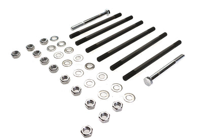 Chrome Stock Engine Case Bolt Kit