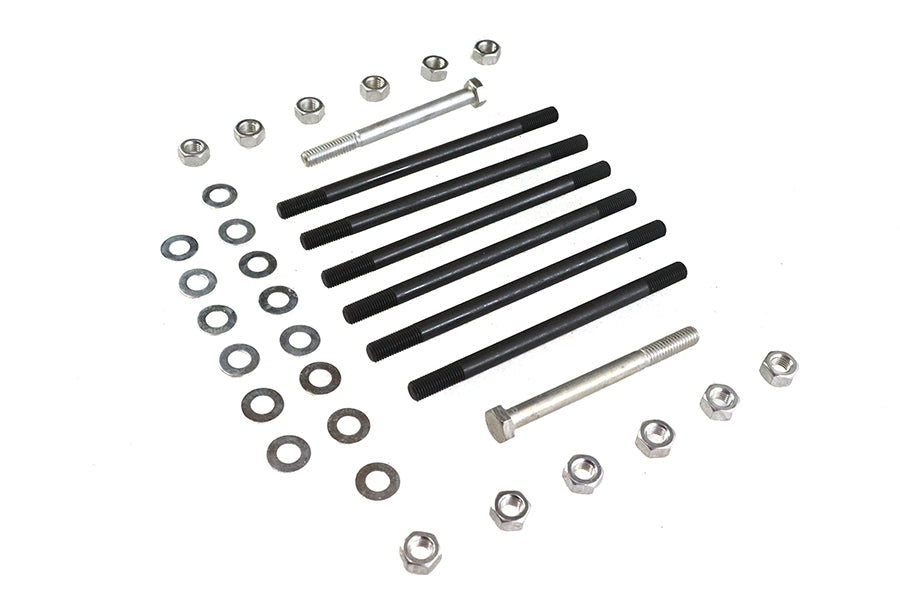 Cadmium Stock Engine Case Bolt Kit