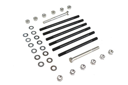 Cadmium Stock Engine Case Bolt Kit