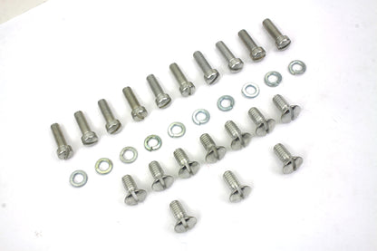 Cadmium Outer Primary Cover Screw Set Stock