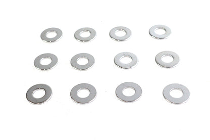 Chrome Flat Washer 1/4 Inner Diameter